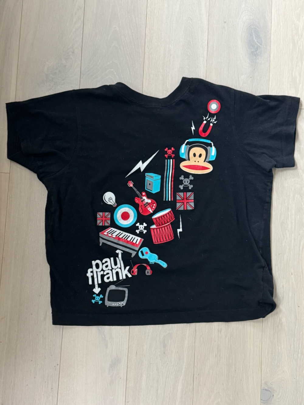 paul frank black tshirt